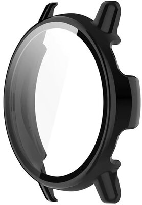 Schutzhülle (pro Garmin Vívoactive 5), Kunststoff, schwarz + Glas