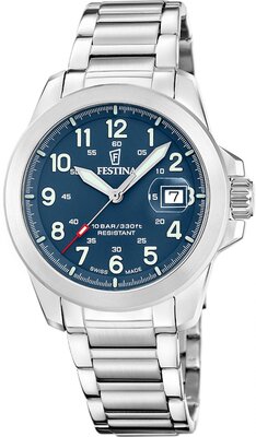 Festina Swiss Made Field 20081/2 (+ 2 Ersatz-Uhrenarmbänder)