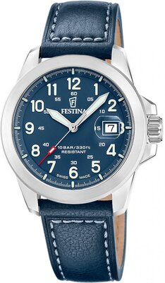 Festina Swiss Made Field 20081/2 (+ 2 Ersatz-Uhrenarmbänder)