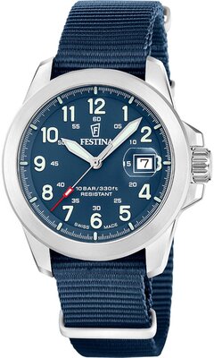 Festina Swiss Made Field 20081/2 (+ 2 Ersatz-Uhrenarmbänder)