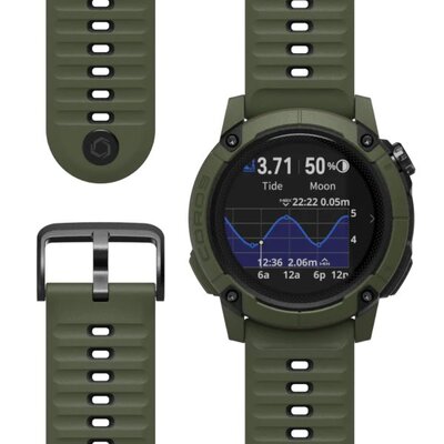 Coros Nomad Green / Silicone Band