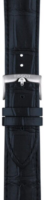 Lederband Tissot T852.051.025 22mm, Blau, Quick Release