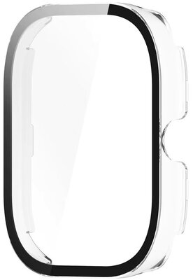 Schutzhülle (pro Xiaomi Redmi Watch 5 Active), Kunststoff, transparent + Glas
