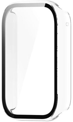 Schutzhülle (pro Xiaomi Smart Band 9 Pro), Kunststoff, transparent + Glas