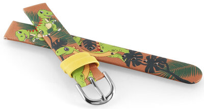 Kunstlederband JVDRJ7228.3 14mm, Braun, Kinder