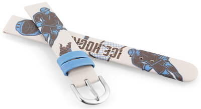 Kunstlederband JVD JVDRJ7230.2 14mm, Weiß, Kinder