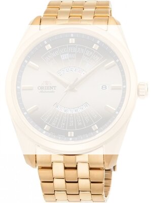 Stahlarmband Orient UM00R221G0 22mm (für das Modell RA-BA00), Golden