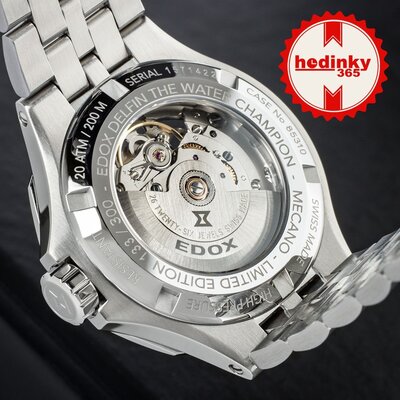 Edox Delfin Mecano 85310-3dm-ngin Limited Edition 300pcs (+ Uhrenbeweger)