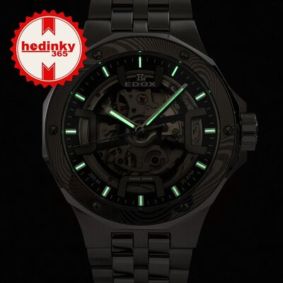 Edox Delfin Mecano 85310-3dm-ngin Limited Edition 300pcs (+ Uhrenbeweger)