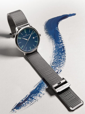 Maurice Lacroix Eliros Gents EL1118-SS00E-420-C (+ Ersatzband)