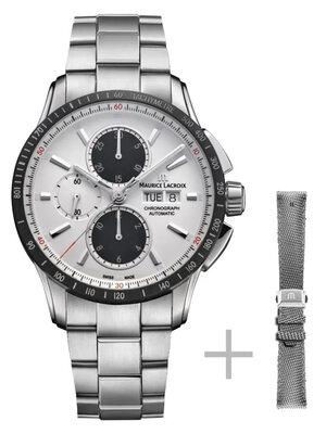 Maurice Lacroix Pontos Pontos S Automatic Chronograph PT6038-SSL2H-130-A (+ Ersatzband)