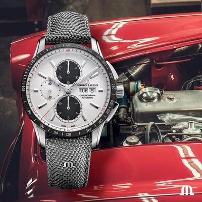 Maurice Lacroix Pontos Pontos S Automatic Chronograph PT6038-SSL2H-130-A (+ Ersatzband)