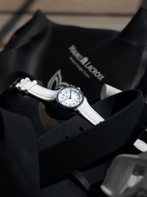 Maurice Lacroix Pontos S Diver Automatic PT6248-SS00L-130-4 (+ Ersatz-Uhrenarmbänder)