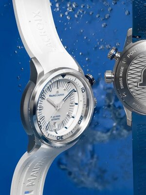 Maurice Lacroix Pontos S Diver Automatic PT6248-SS00L-130-4 (+ Ersatz-Uhrenarmbänder)