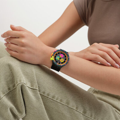 Swatch Neon Seppia SB02B104