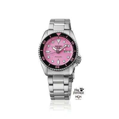 Seiko 5 Sports Automatic SRPM07K1 Pink Panther Limited Edition 9999pcs (+ Ersatzband)
