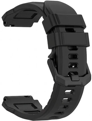 Silikon-Uhrenarmband Ricardo Pora (für Amazfit T-Rex 3 Pro 44mm), Black