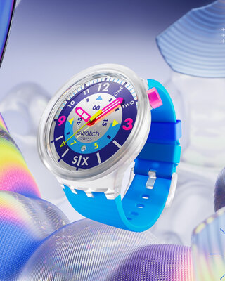 Swatch Neon Hielo SB01K400