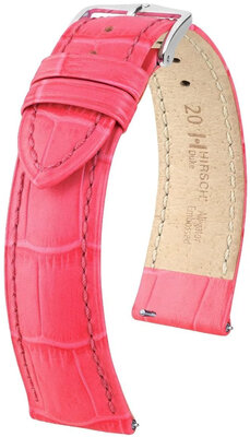 Lederband Hirsch Duke 01028123-2, orange, Kalb, Quick Release