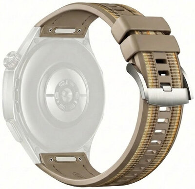 Silikon-Uhrenarmband Ricardo Roccaraso 22mm, Brown, QuickFit