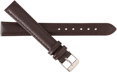 Leder-Uhrenarmband JVD R17502 16mm, braun