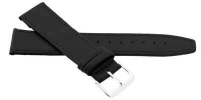Lederband JVD R23001, 22mm, schwarz