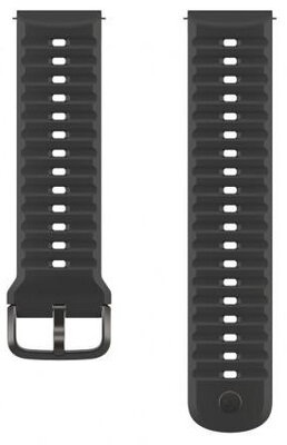 Silikon-Uhrenarmband Coros (für Apex 4 42mm, Pace 4, Pace Pro u. a.), schwarz V1, Quick Release