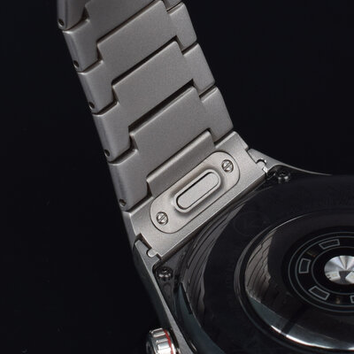 Titan-Uhrenarmband Ricardo Crévacol (für Huawei Watch GT 6 Pro), QuickFit, Silver