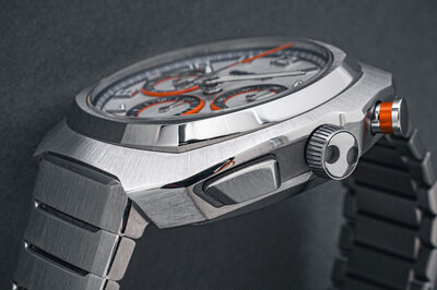 Robot Robotic One Silver 2501ST01 Automatic Chronograph (+ Ersatzband)