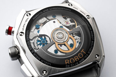 Robot Robotic One Silver 2501ST01 Automatic Chronograph (+ Ersatzband)