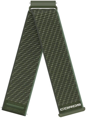 Nylon-Riemen Coros (pro Apex 4 42mm, Pace 4, Pace Pro aj.), Grün, Quick Release