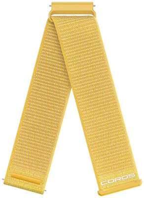 Nylon-Riemen Coros (pro Apex 4 46mm, Nomad), Gelb, Quick Release