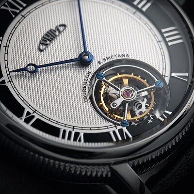 Prim Tourbillon Bedřich Smetana Gold Automatic W91P.13235.B Limited Edition 25pcs