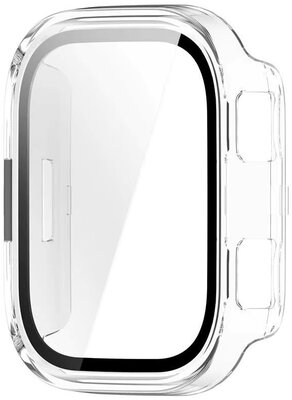 Schutzhülle (pro Amazfit Bip Max), Kunststoff, transparent + Glas