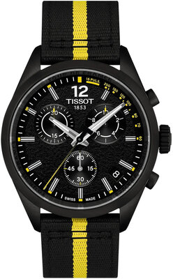 Tissot PR 100 Quartz Chronograph T150.417.37.057.00 Tour de France 2026 (+ Ersatz-Uhrenarmband)