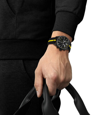 Tissot PR 100 Quartz Chronograph T150.417.37.057.00 Tour de France 2026 (+ Ersatz-Uhrenarmband)