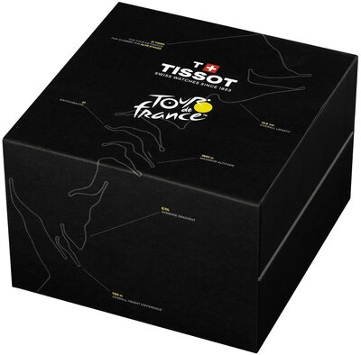 Tissot PR 100 Quartz Chronograph T150.417.37.057.00 Tour de France 2026 (+ Ersatz-Uhrenarmband)
