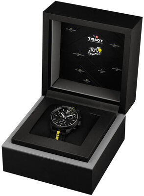 Tissot PR 100 Quartz Chronograph T150.417.37.057.00 Tour de France 2026 (+ Ersatz-Uhrenarmband)
