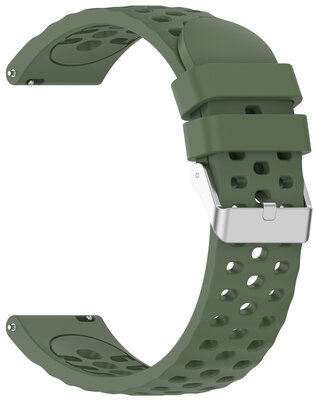 Silikonband Amazfit 20 mm (pro Active 3 Premium), Dark Green
