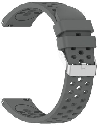 Silikonband Amazfit 20 mm (pro Active 3 Premium), Grey