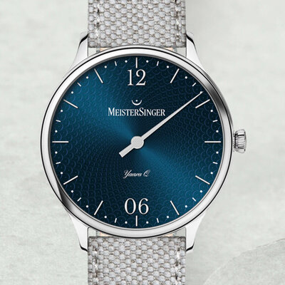 MeisterSinger Yaara Q Sunburst Blue Quartz YAQ917S_STQ15