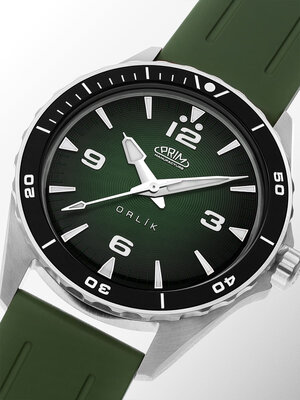 Prim Orlík III Manufacure Automatic L01P.18072.A "Zelený obzor"