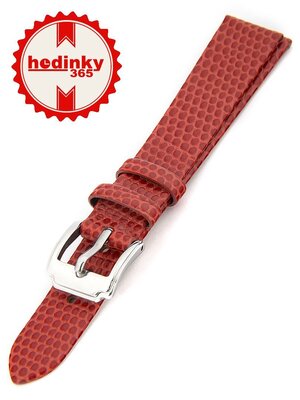 Leder-Uhrenarmband Mavex HYP-02-FLAME, rot