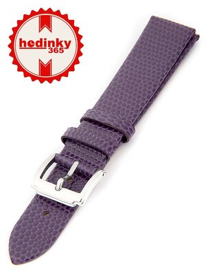 Leder-Uhrenarmband Mavex HYP-02-VIOLET, violett