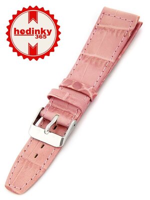 Leder-Uhrenarmband Mavex W-309-K, rosa