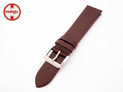 Leder-Uhrenarmband Mavex HYP-02-BROWN, braun