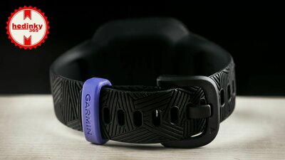 Kunststoff-Uhrenarmband Garmin (für Vívofit junior 3), schwarz, Marvel, Black Panther, 010-12666-40
