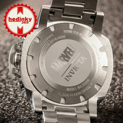 Invicta Marvel Quartz 48mm 35096 Spider-Man Limited Edition 4000pcs