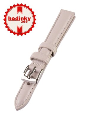 Leder-Uhrenarmband Mavex HYP-07-H, grau
