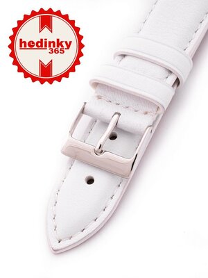 Weißes Unisex-Lederarmband HYP-07-C